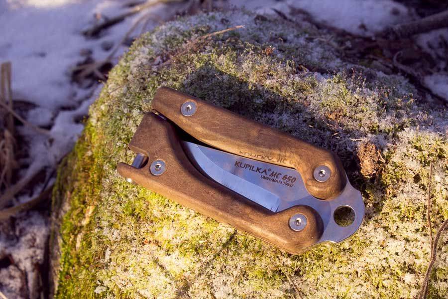 Финский складной нож Kupilka LC 850 Original в блистере для похода ...
